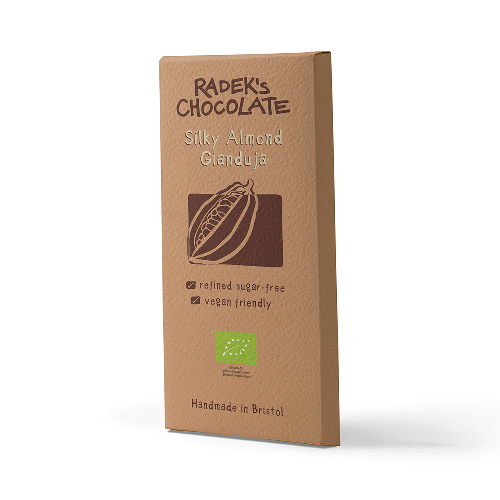 Silky Almond Gianduja Radek's Chocolate 75g